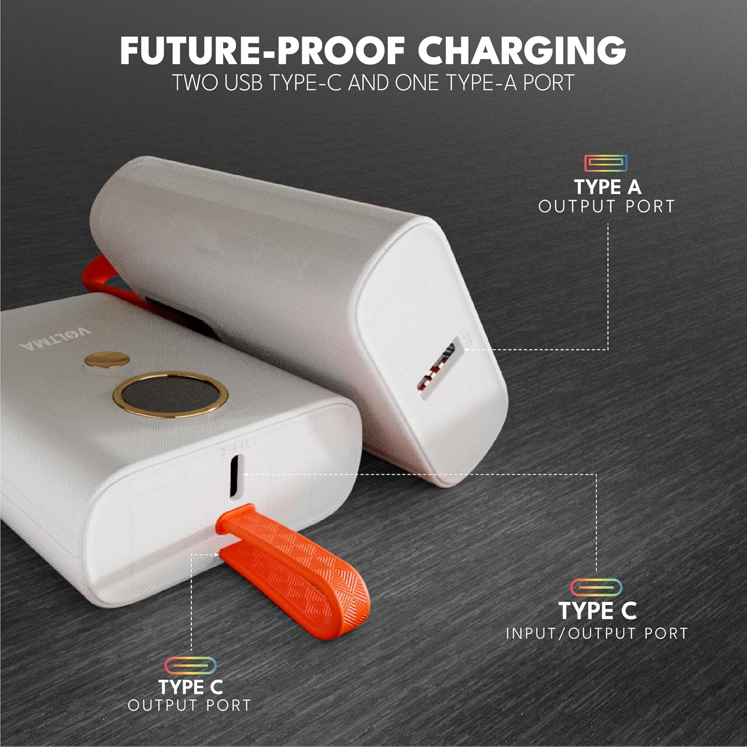 Power Bank Voltme - 10,000mAh con Pantalla LED