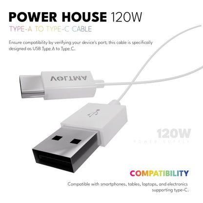 CABLE VOLTMA POWERHOUSE 120W DE A A C