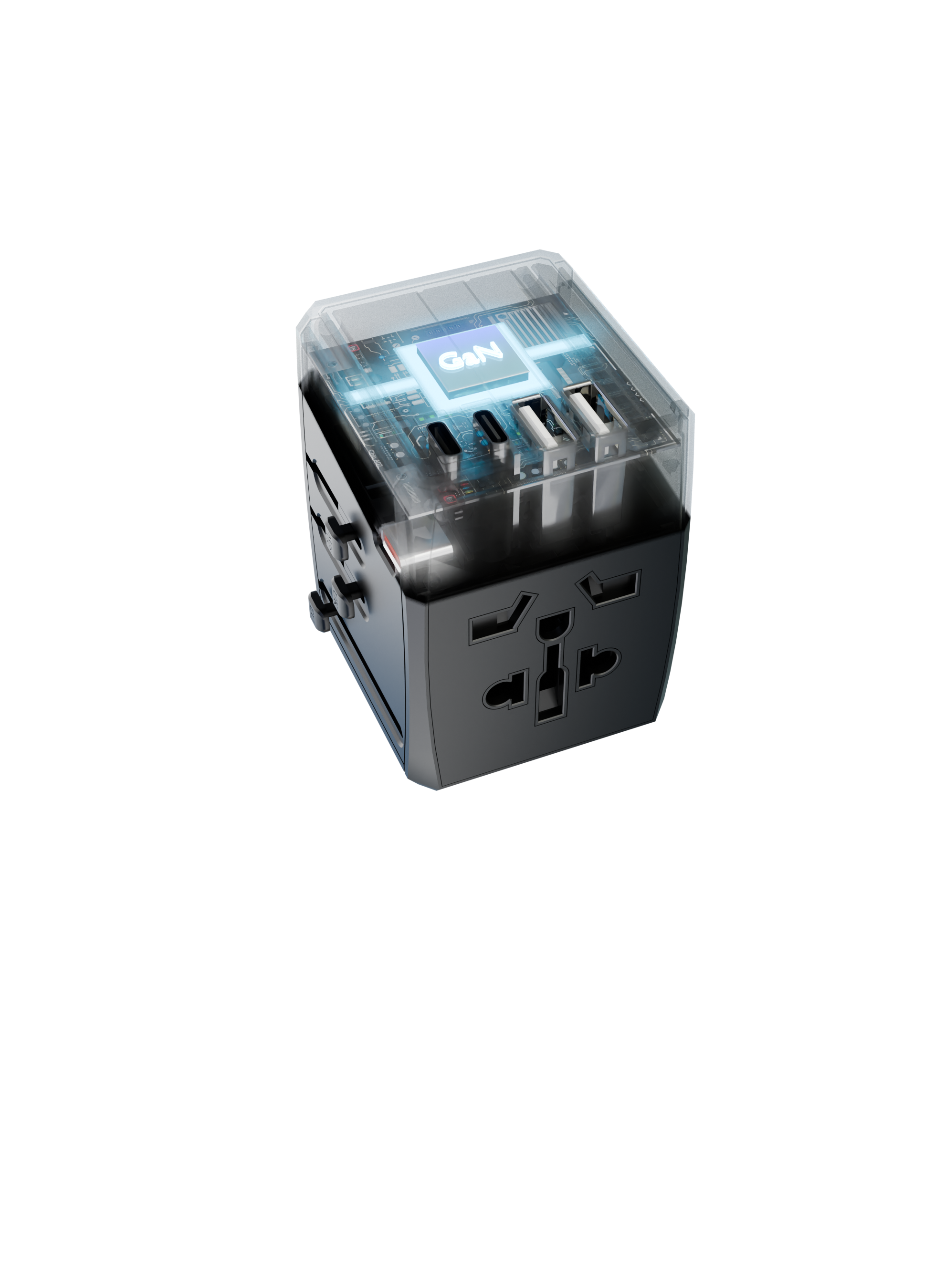VOLTMA Cargador Universal 45W - 3 Puertos USB-C