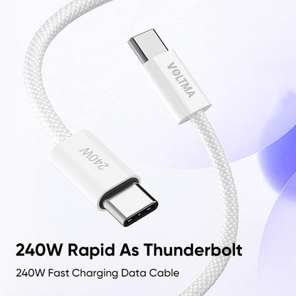 Voltma Premium 240W USB C Charger Cable