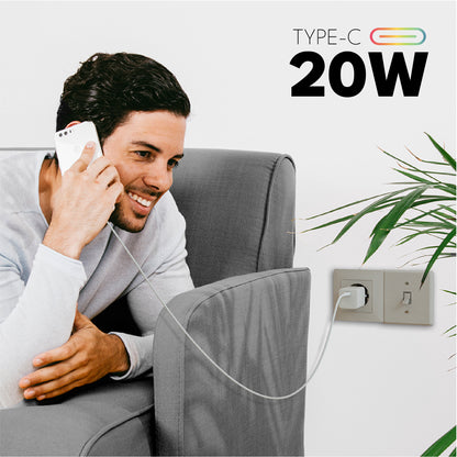 VOLTMA Cargador USB Tipo-C, 20W - Tecnología GAN