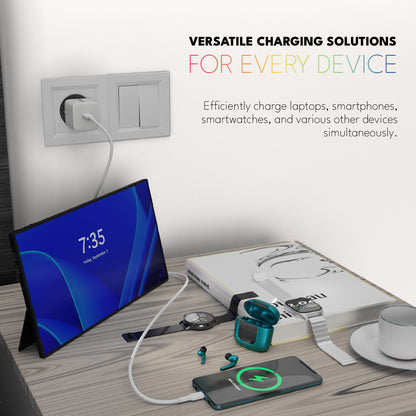 VOLTMA Cargador Rápido de 45W, USB Tipo-C