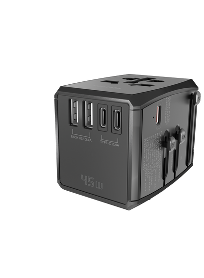 VOLTMA Cargador Universal 45W - 3 Puertos USB-C