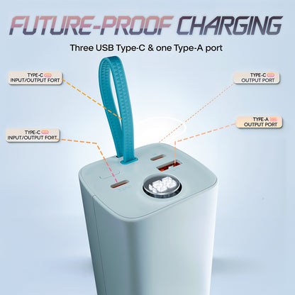 Power Bank Voltme - 20,000mAh con Pantalla LED